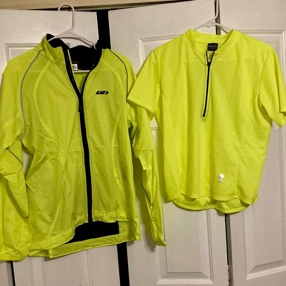 Cycling top & jacket set